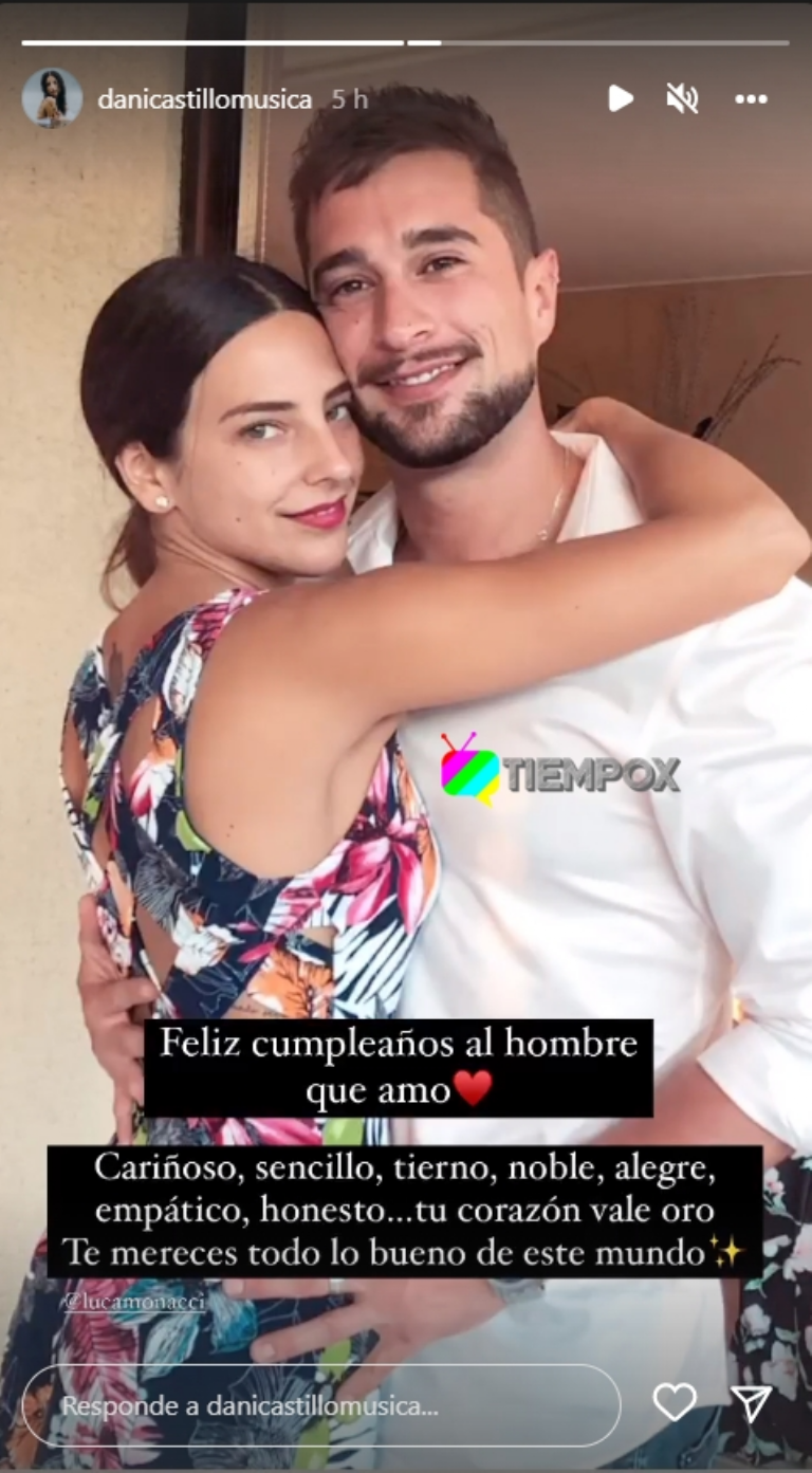 El romántico saludo de Daniela Castillo a su esposo Luca Monacci - Diarios  en Red
